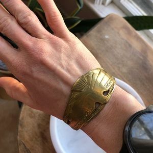 Jen’s Pirate Booty copper thunderbird bracelet